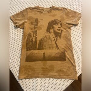 Seven tie dye t-shirt official Taylor Swift Folklore Merch. Size small